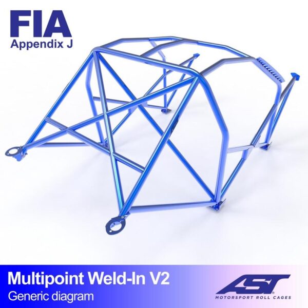 arceau de securite citroEn zx 3 doors hatchback multipoint weld in v2 2