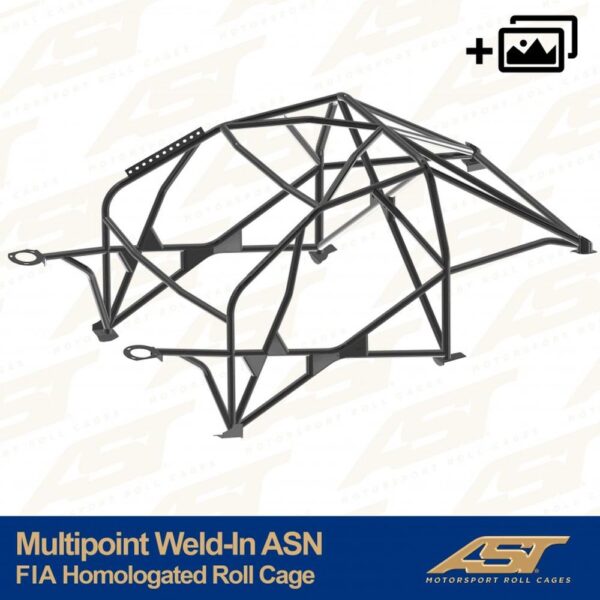 arceau de securite homologue fia renault clio phase 3 3 doors hatchback multipoint weld in asn 1