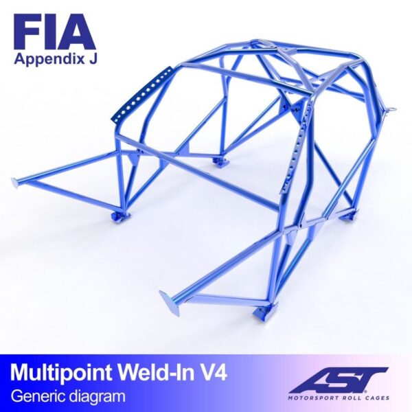 arco de seguridad alfa romeo 75 4 door sedan multipoint weld in v4 1