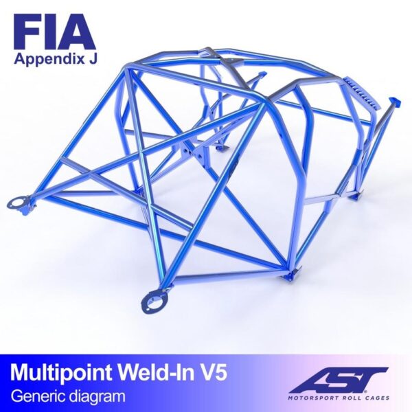 arco de seguridad alfa romeo 75 4 door sedan multipoint weld in v5 2