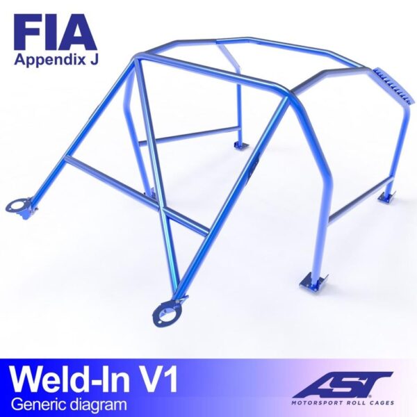 arco de seguridad audi 100200 c3 typ44 4 doors sedan quattro weld in v1 2