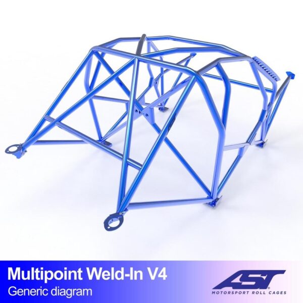 arco de seguridad audi a1 8x 3 door hatchback quattro multipoint weld in v4 2