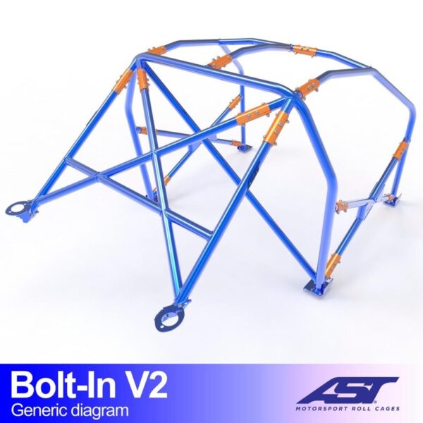 arco de seguridad audi a3 s3 8l 3 doors hatchback fwd bolt in v2 2