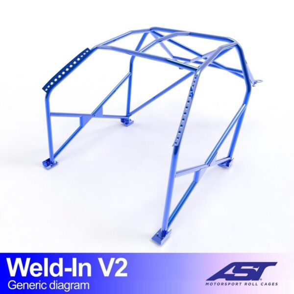 arco de seguridad audi a3 s3 8l 3 doors hatchback fwd weld in v2 1