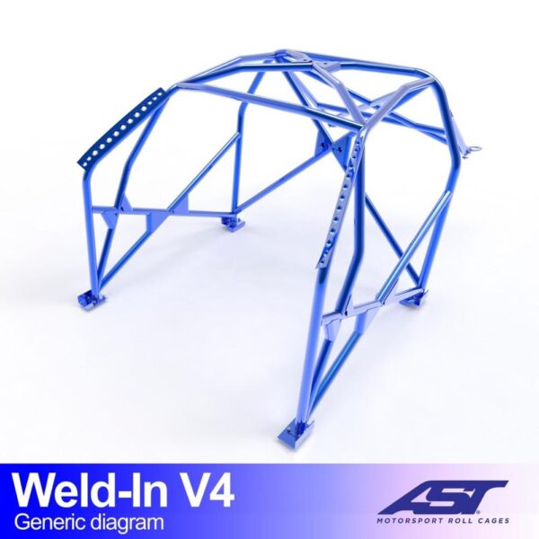 arco de seguridad audi a3 s3 8l 3 doors hatchback fwd weld in v4 1