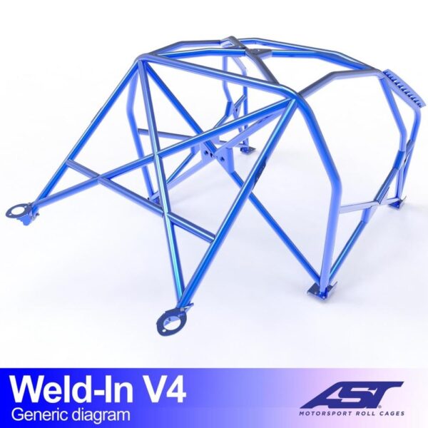 arco de seguridad audi a3 s3 8l 3 doors hatchback fwd weld in v4 2