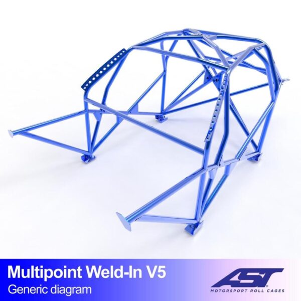 arco de seguridad audi a3 s3 8l 3 doors hatchback quattro multipoint weld in v5 1