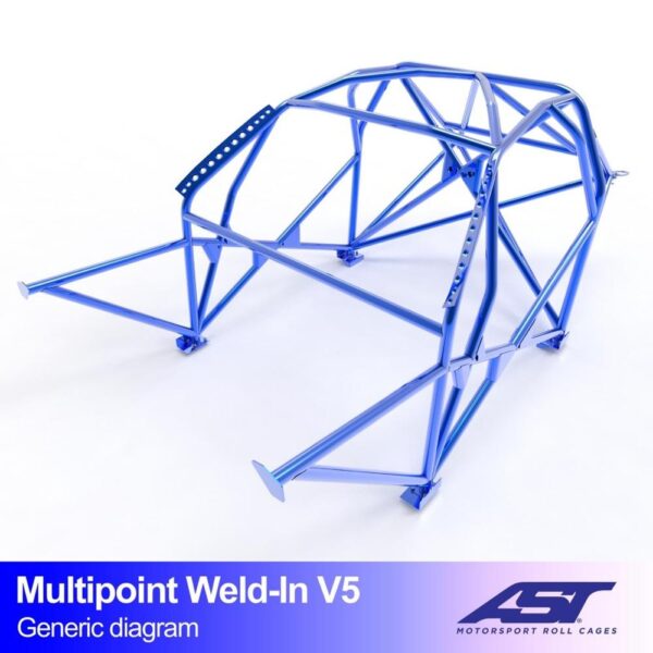 arco de seguridad audi a3 s3 8v 4 doors sedan quattro multipoint weld in v5 1