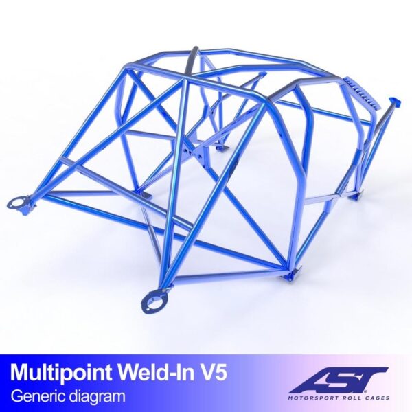 arco de seguridad audi a3 s3 8v 4 doors sedan quattro multipoint weld in v5 2