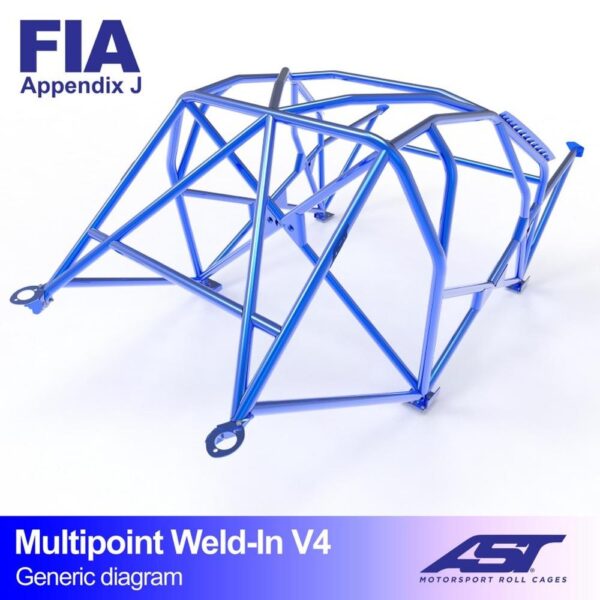 arco de seguridad bmw e21 3 series 2 door coupe multipoint weld in v4 2