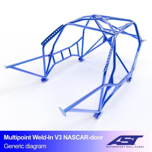 arco de seguridad bmw e30 3 series 2 doors coupe rwd multipoint weld in v3 nascar door para drift 1