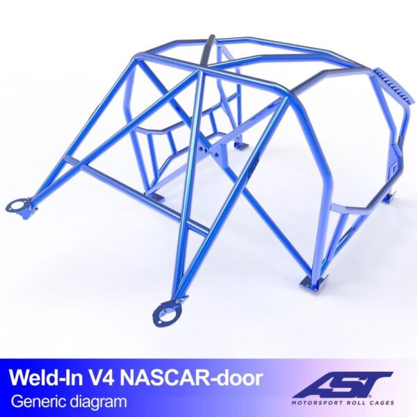 arco de seguridad bmw e46 3 series 5 door touring rwd weld in v4 nascar door para drift 2