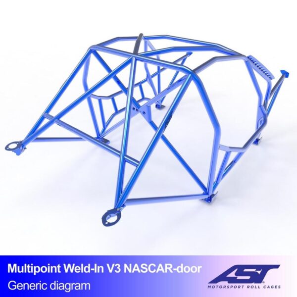 arco de seguridad lexus gs s160 4 door sedan multipoint weld in v3 nascar door para drift 2