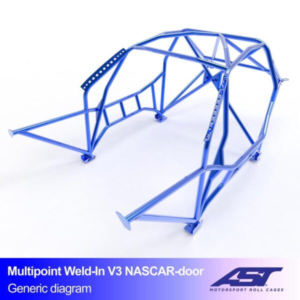 arco de seguridad lexus is xe10 4 door sedan multipoint weld in v3 nascar door para drift 1