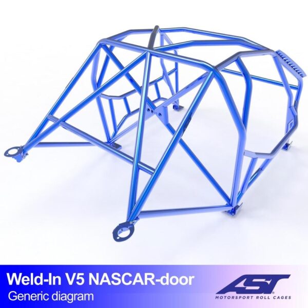 arco de seguridad lexus is xe10 4 door sedan weld in v5 nascar door para drift 2