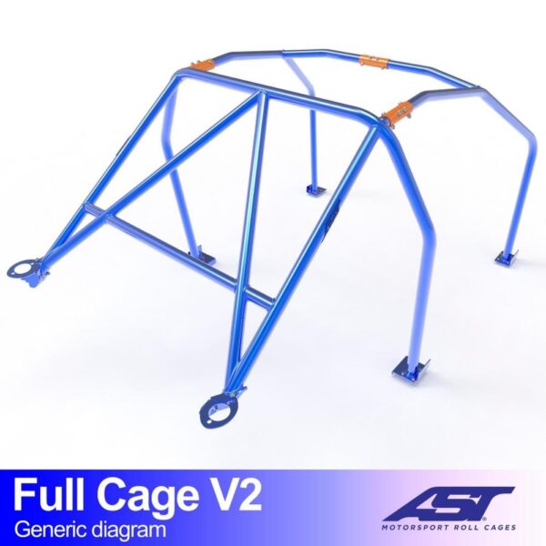 arco de seguridad mazda mx 3 ec 3 doors coupe full cage v2 1