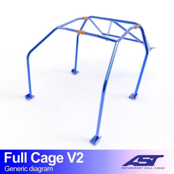 arco de seguridad mazda mx 3 ec 3 doors coupe full cage v2 2