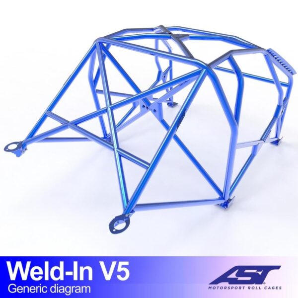 arco de seguridad opel kadett c 2 door limousine weld in v5 2