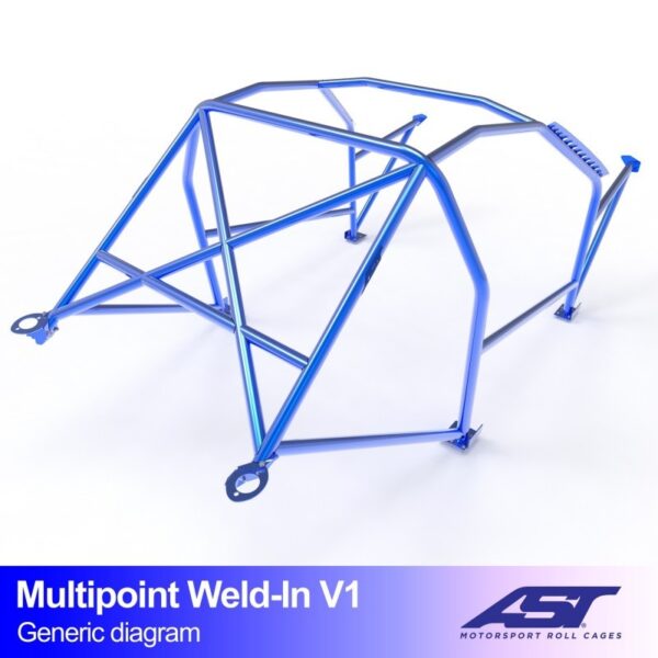 arco de seguridad porsche 968 1992 1995 3 doors coupe rwd multipoint weld in v1 2