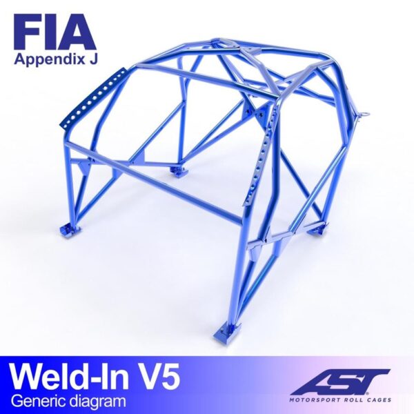 arco de seguridad subaru impreza gf8 5 door wagon 4wd weld in v5 1