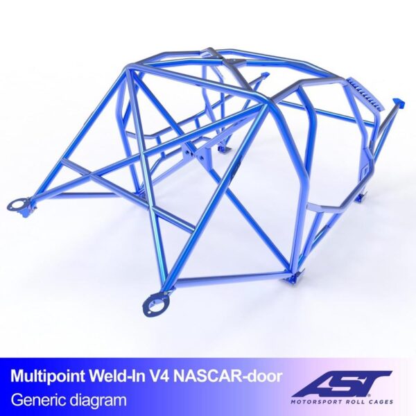 arco de seguridad toyota supra mk3 3 doors coupe multipoint weld in v4 nascar door para drift 2