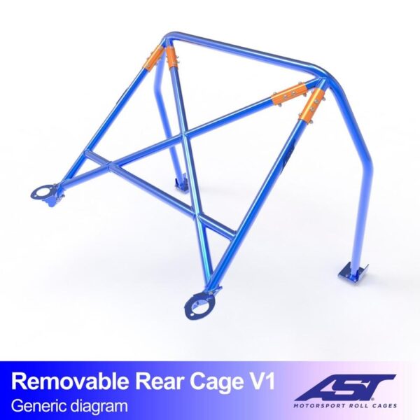 arco trasero bmw f82 4 series 2 door coupe rwd removable rear cage v1 1