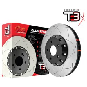 Discos de freno delanteros DBA T3 5000 series para Toyota GR Yaris