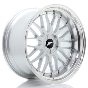 JR Wheels JR23 20x10,5 ET15 5H BLANK Hyper Silver w/ Machined Lip