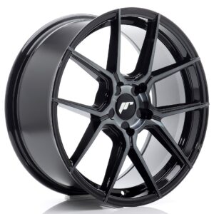 JR Wheels JR30 18x8,5 ET20 5H BLANK Black Machined w/ Tinted Face