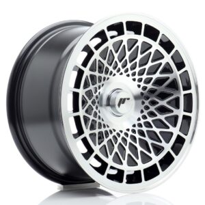 JR Wheels JR14 15x8 ET15 BLANK Gloss Black Machined Face
